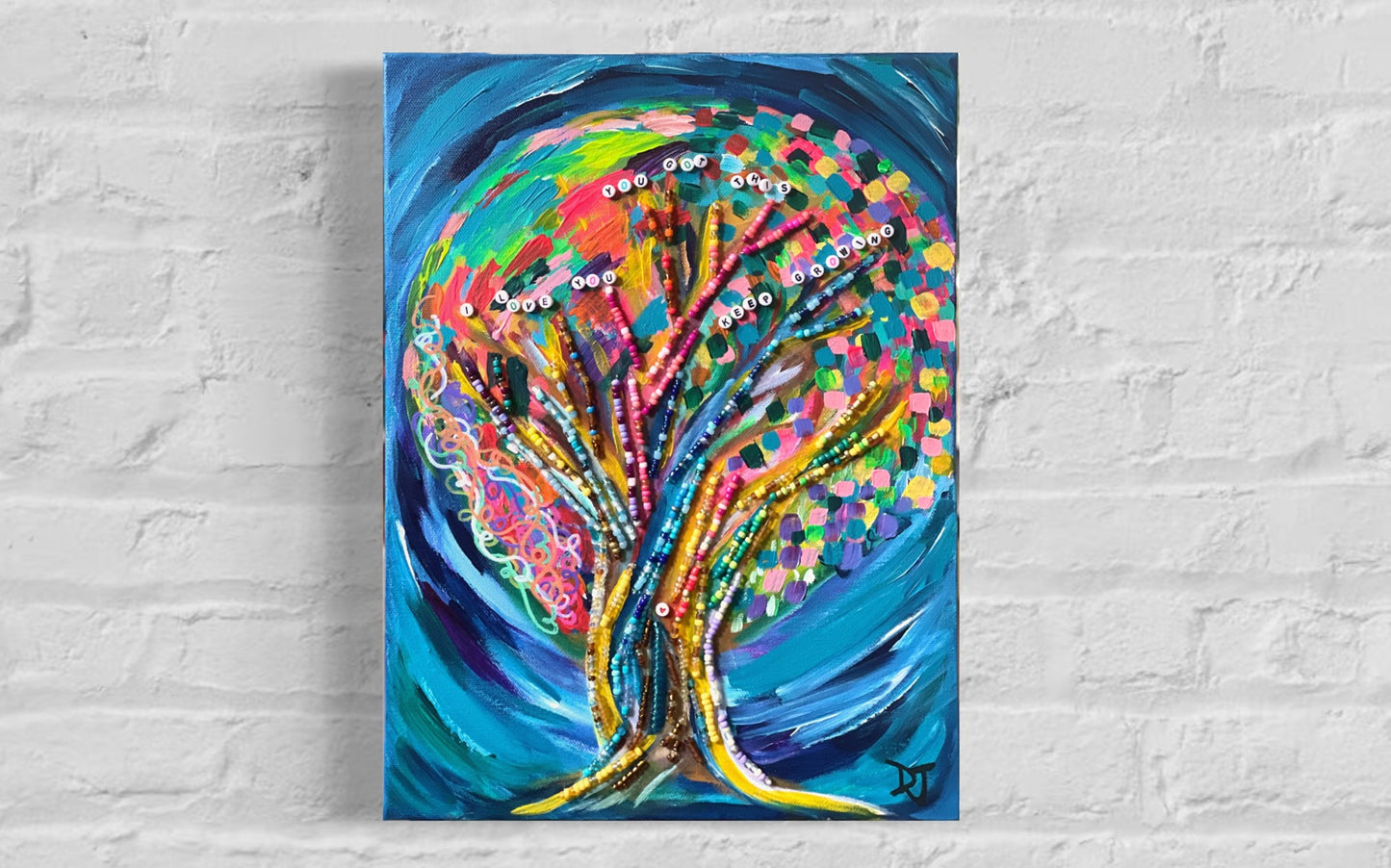 "Growth" an original multimedia artwork by Dom Johnson