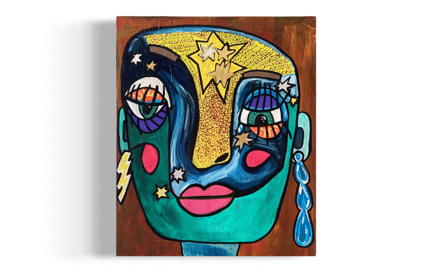 "Lyra" Original Painting by Dom Johnson